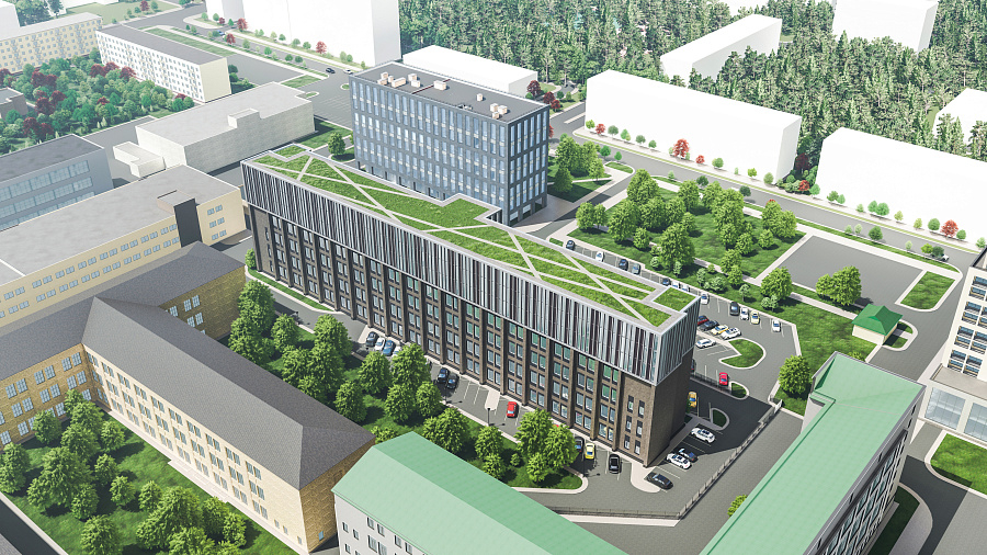 Реконструкция производственного корпуса №2 с надстройкой 4-х этажей, Минск, Беларусь