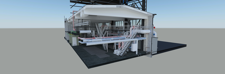 Водогрейная котельная с заменой котла на МВТ, н.п. Берестовица, Беларусь